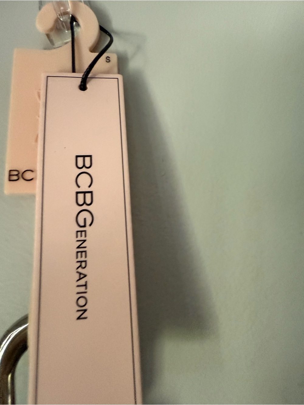 BCBG Black & Silver Belt Brand New Size Small